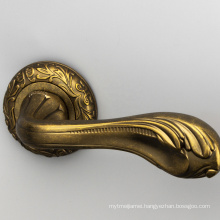 Eastern Europe antique brass interior indoor luxury door handles locks